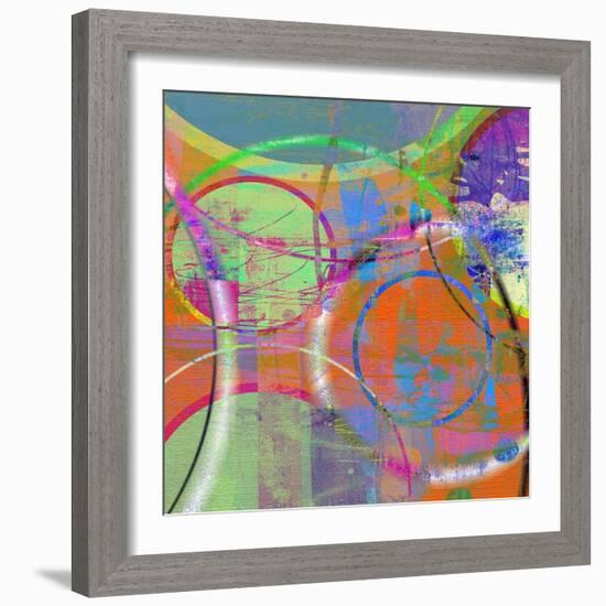 Circus Of The Sun I-Ricki Mountain-Framed Art Print