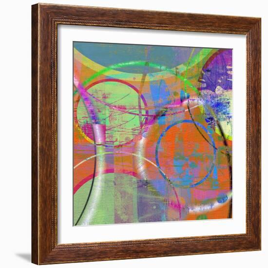 Circus Of The Sun I-Ricki Mountain-Framed Art Print