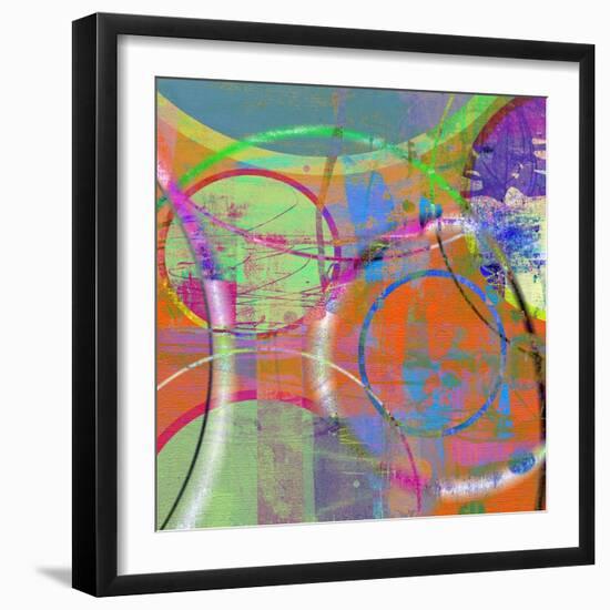 Circus Of The Sun I-Ricki Mountain-Framed Art Print