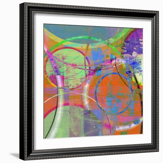 Circus Of The Sun I-Ricki Mountain-Framed Art Print