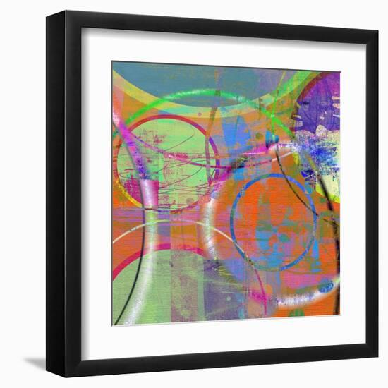 Circus Of The Sun I-Ricki Mountain-Framed Art Print