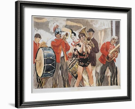 Circus Orchestra, France-null-Framed Giclee Print