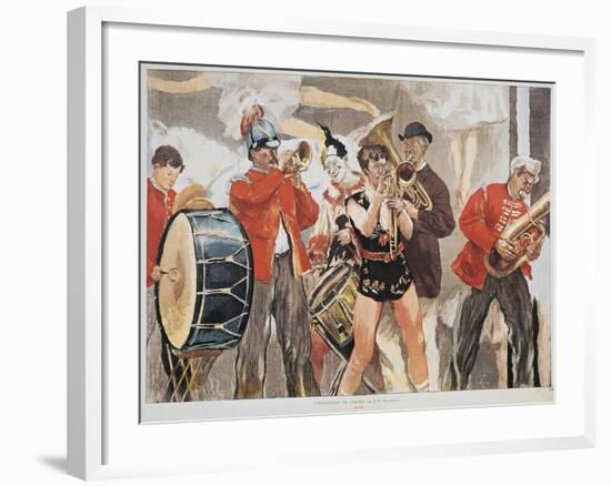Circus Orchestra, France-null-Framed Giclee Print