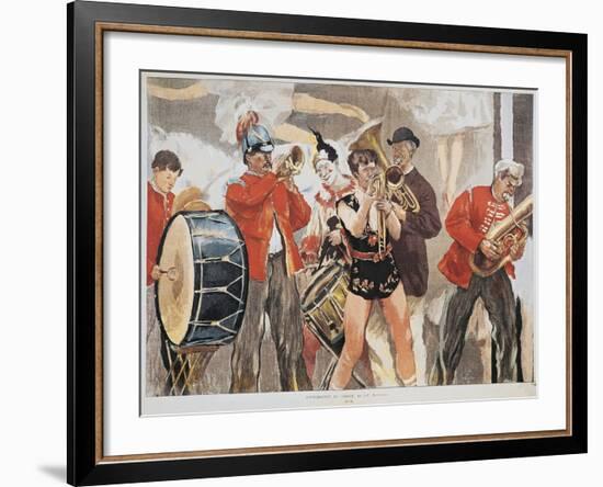 Circus Orchestra, France-null-Framed Giclee Print