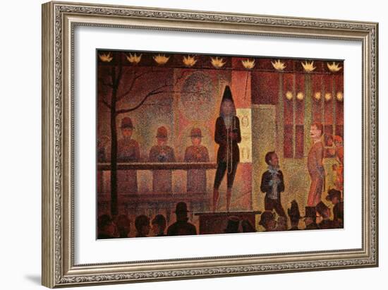 Circus Parade, 1887-8-Georges Seurat-Framed Giclee Print