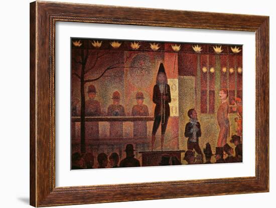 Circus Parade, 1887-8-Georges Seurat-Framed Giclee Print