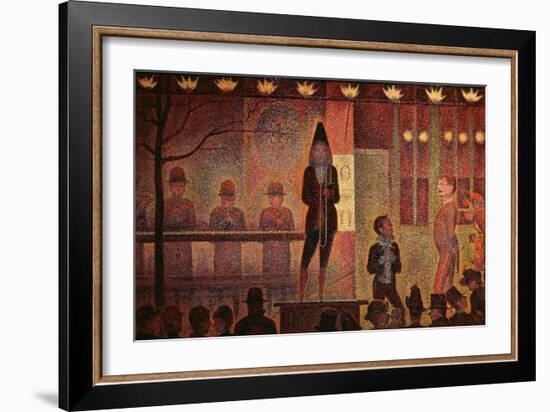 Circus Parade, 1887-8-Georges Seurat-Framed Giclee Print