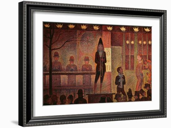 Circus Parade, 1887-8-Georges Seurat-Framed Giclee Print