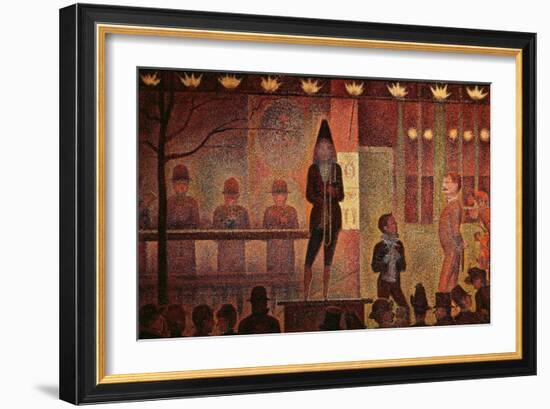 Circus Parade, 1887-8-Georges Seurat-Framed Giclee Print