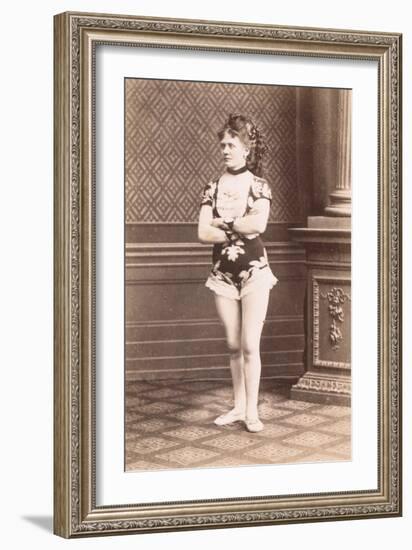 Circus Performer-null-Framed Photographic Print