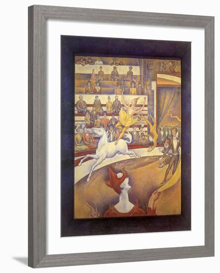 Circus Performers, 1891-Georges Seurat-Framed Giclee Print