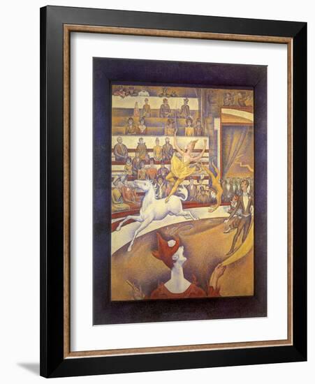 Circus Performers, 1891-Georges Seurat-Framed Giclee Print