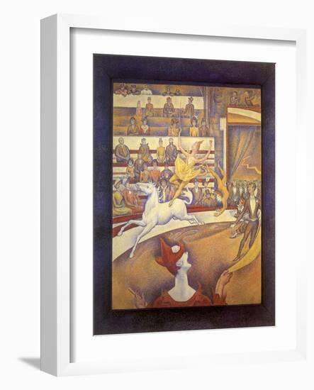 Circus Performers, 1891-Georges Seurat-Framed Giclee Print