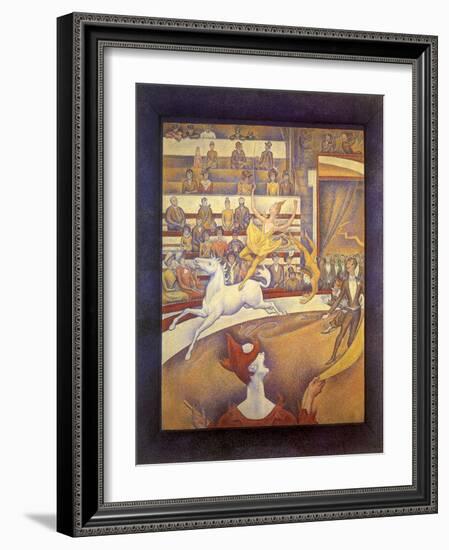 Circus Performers, 1891-Georges Seurat-Framed Giclee Print