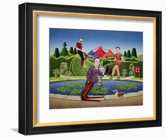 Circus Performers, 1979-Anthony Southcombe-Framed Giclee Print