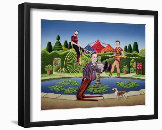 Circus Performers, 1979-Anthony Southcombe-Framed Giclee Print