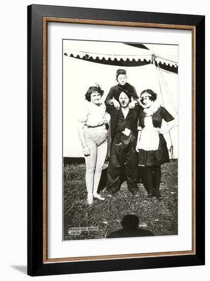 Circus Performers, Ringling Brothers, 1915-null-Framed Art Print