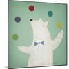 Circus Polar Bear-Ryan Fowler-Mounted Art Print