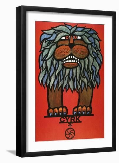 Circus Poster, 1967-null-Framed Giclee Print