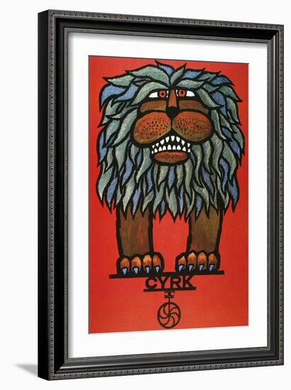 Circus Poster, 1967-null-Framed Giclee Print