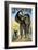 Circus Poster-null-Framed Giclee Print