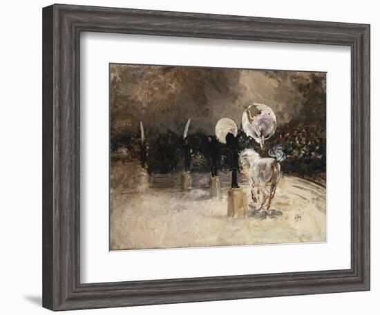 Circus Ring at Night-George Wesley Bellows-Framed Giclee Print