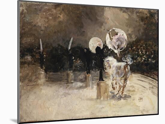 Circus Ring at Night-George Wesley Bellows-Mounted Giclee Print