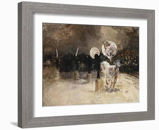 Circus Ring at Night-George Wesley Bellows-Framed Giclee Print