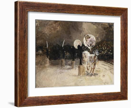 Circus Ring at Night-George Wesley Bellows-Framed Giclee Print