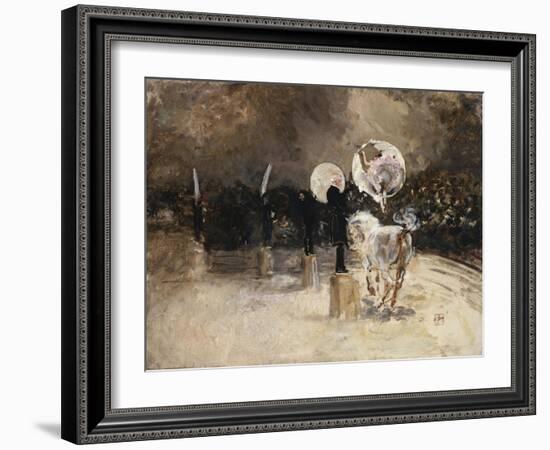 Circus Ring at Night-George Wesley Bellows-Framed Giclee Print