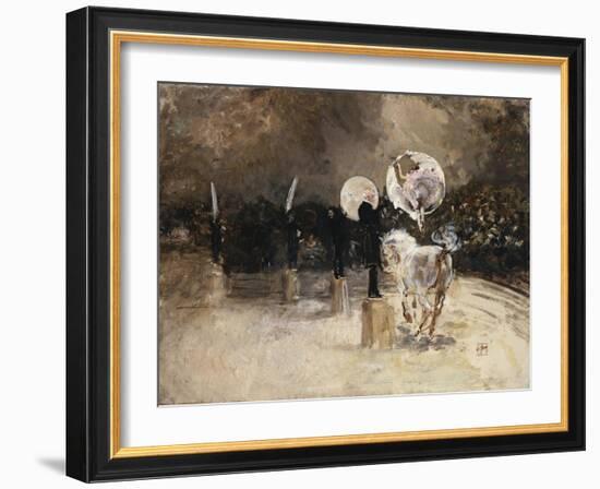 Circus Ring at Night-George Wesley Bellows-Framed Giclee Print