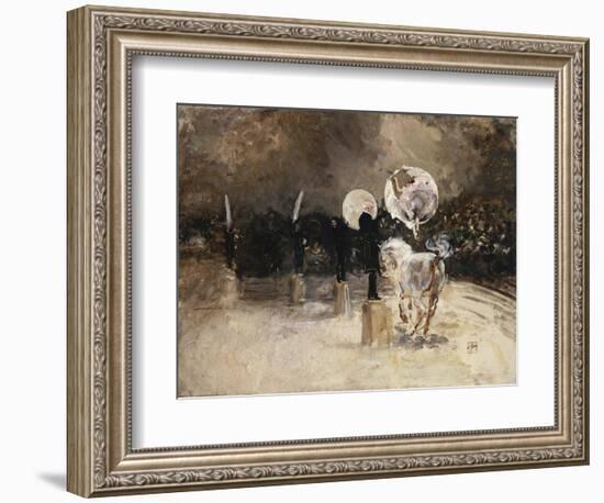 Circus Ring at Night-George Wesley Bellows-Framed Giclee Print