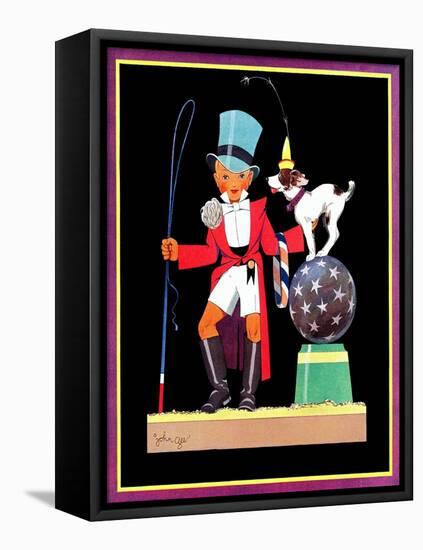 Circus Ringmaster - Child Life-John Gee-Framed Premier Image Canvas