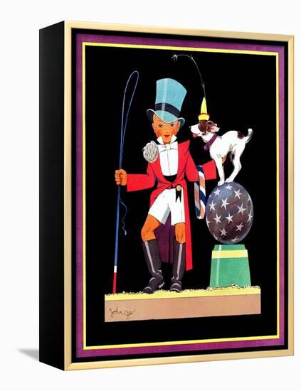 Circus Ringmaster - Child Life-John Gee-Framed Premier Image Canvas