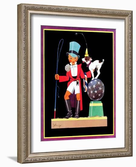 Circus Ringmaster - Child Life-John Gee-Framed Giclee Print