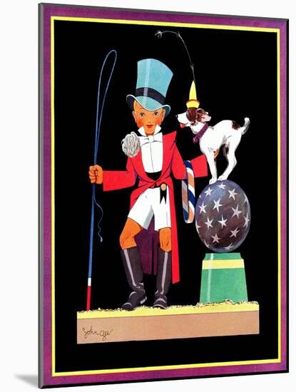 Circus Ringmaster - Child Life-John Gee-Mounted Giclee Print