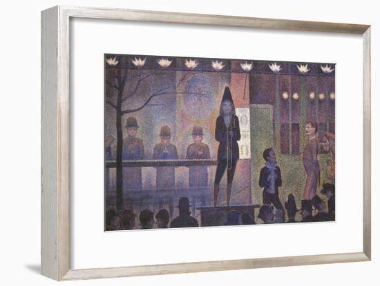 Circus Sideshow, 1887-Georges Seurat-Framed Giclee Print