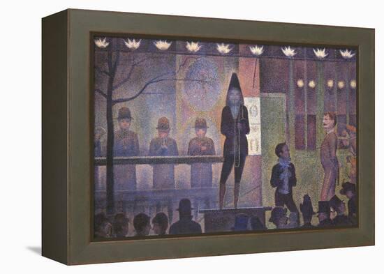 Circus Sideshow, 1887-Georges Seurat-Framed Premier Image Canvas