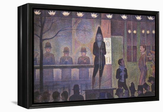 Circus Sideshow, 1887-Georges Seurat-Framed Premier Image Canvas