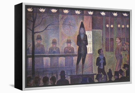 Circus Sideshow, 1887-Georges Seurat-Framed Premier Image Canvas