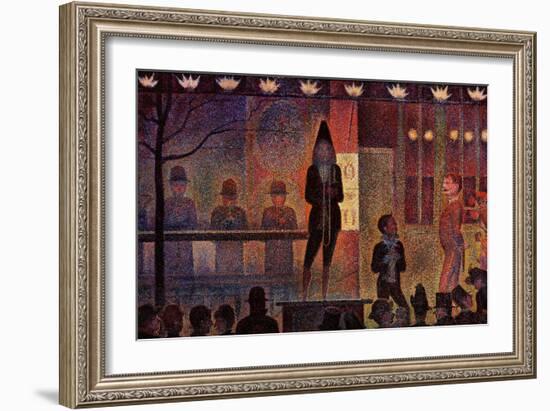 Circus Sideshow, 1888-Georges Seurat-Framed Giclee Print