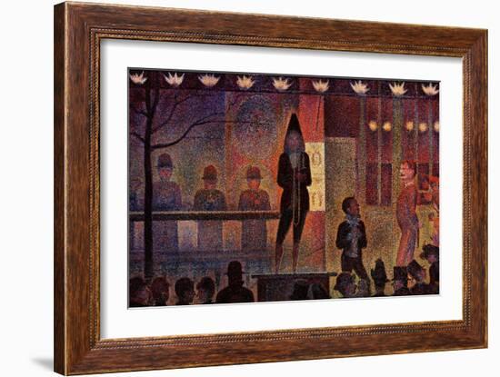 Circus Sideshow, 1888-Georges Seurat-Framed Giclee Print