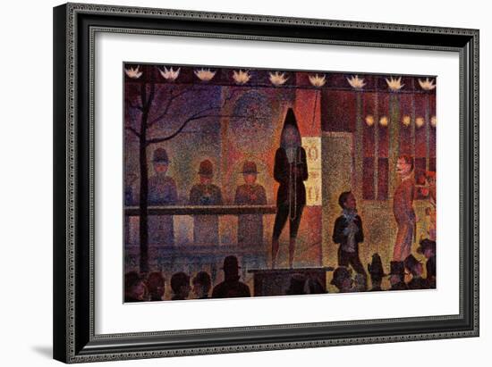 Circus Sideshow, 1888-Georges Seurat-Framed Giclee Print