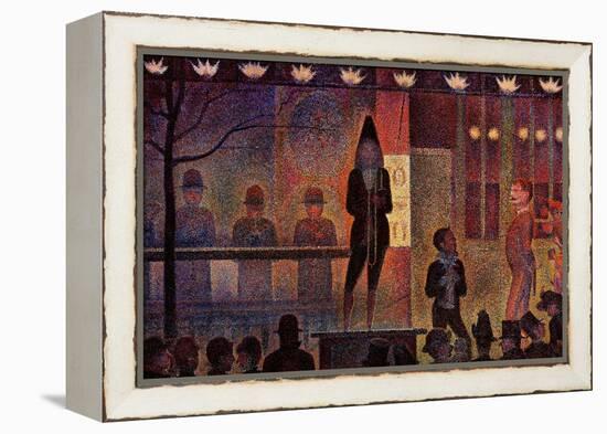 Circus Sideshow, 1888-Georges Seurat-Framed Premier Image Canvas