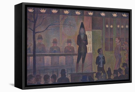 Circus Sideshow (Parade de cirque), 1887-88-Georges Seurat-Framed Premier Image Canvas