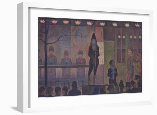 Circus Sideshow (Parade de cirque), 1887-88-Georges Seurat-Framed Giclee Print