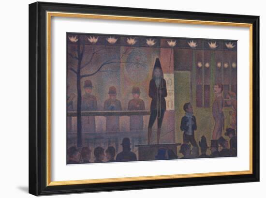 Circus Sideshow (Parade de cirque), 1887-88-Georges Seurat-Framed Giclee Print