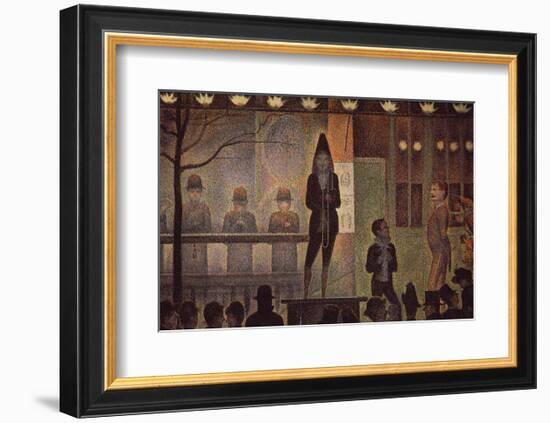 Circus Sideshow-Georges Seurat-Framed Art Print