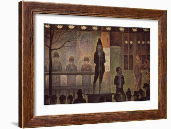 Circus Sideshow-Georges Seurat-Framed Art Print