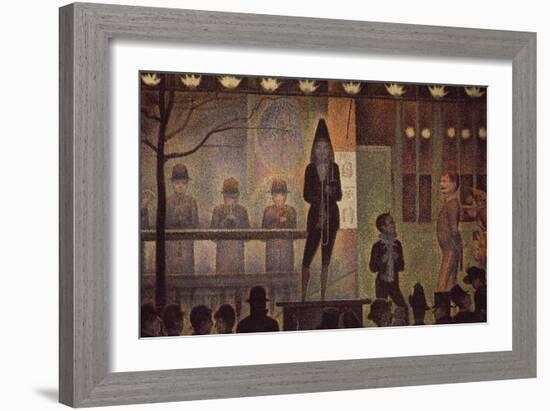 Circus Sideshow-Georges Seurat-Framed Art Print